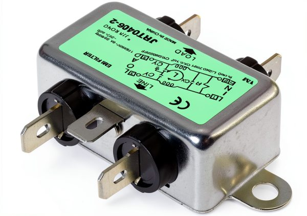 Power Line EMI Filter JR-L006-N E-outstanding 6A 250V Silver-2