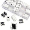 Keadic 28Pcs Clip-on Ferrite Ring Core Set for USB Audio Video Cables-6