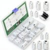 Keadic 28Pcs Clip-on Ferrite Ring Core Set for USB Audio Video Cables-0