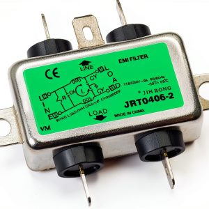 Power Line EMI Filter JR-L006-N E-outstanding 6A 250V Silver-0