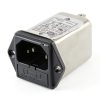 Uxcell AC Power Line EMI Filter CW2A-10A-T Silver Tone 10A 115/250V-0