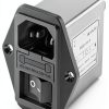 Power Filters ALcorY Three in One DBI6-10A EMI Filter with Switch Fuse-0