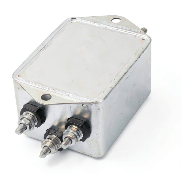 EMI Filter uxcell CW4B-20A-S 380V 20A 6‑Pin Metal 3‑Phase Suppressor-1